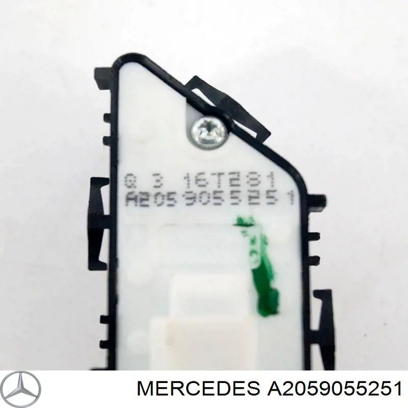 Compre A2059055251 Mercedes Interruptor do fecho central