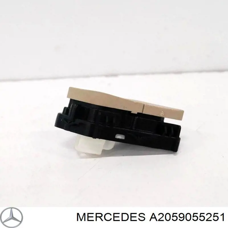 Interruptor do fecho central A2059055251 Mercedes