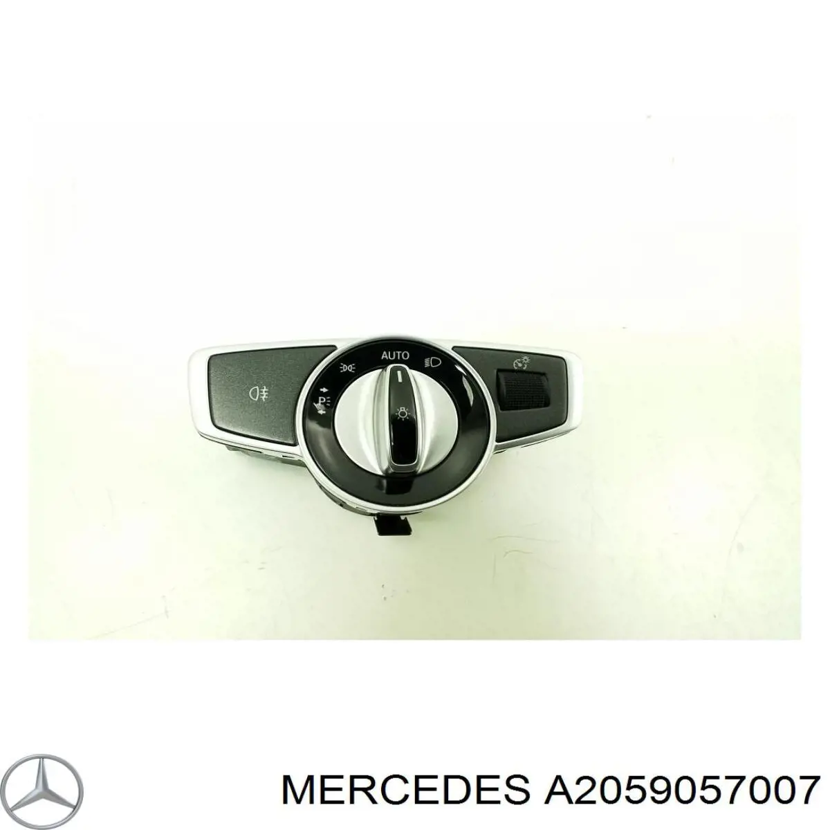 A2059057007 Mercedes Comutador das luzes no "painel de instrumentos"
