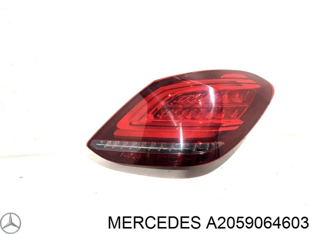 A2059064603 Mercedes Lanterna traseira direita