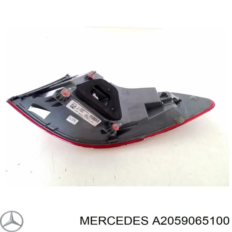 A2059065100 Mercedes Lanterna traseira esquerda