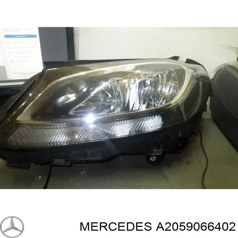 A2059066402 Mercedes Luz esquerda