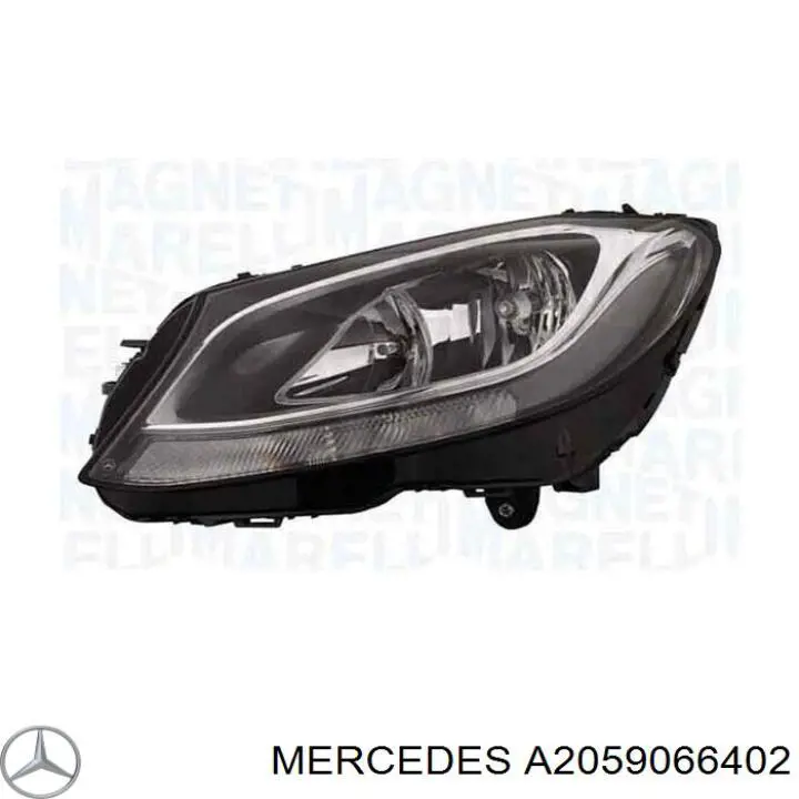 Luz esquerda Mercedes A2059066402 preço, a partir de 283,71 USD