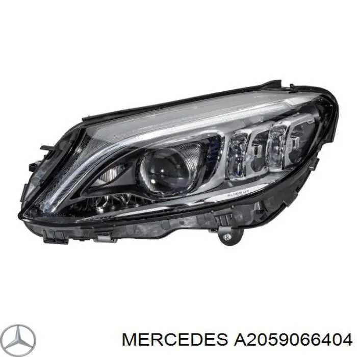 Compre 2059066404 Mercedes Luz esquerda