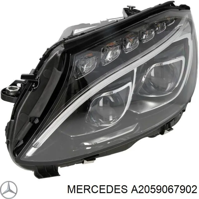 Luz esquerda Mercedes A2059067902 preço, a partir de 1498,26 USD