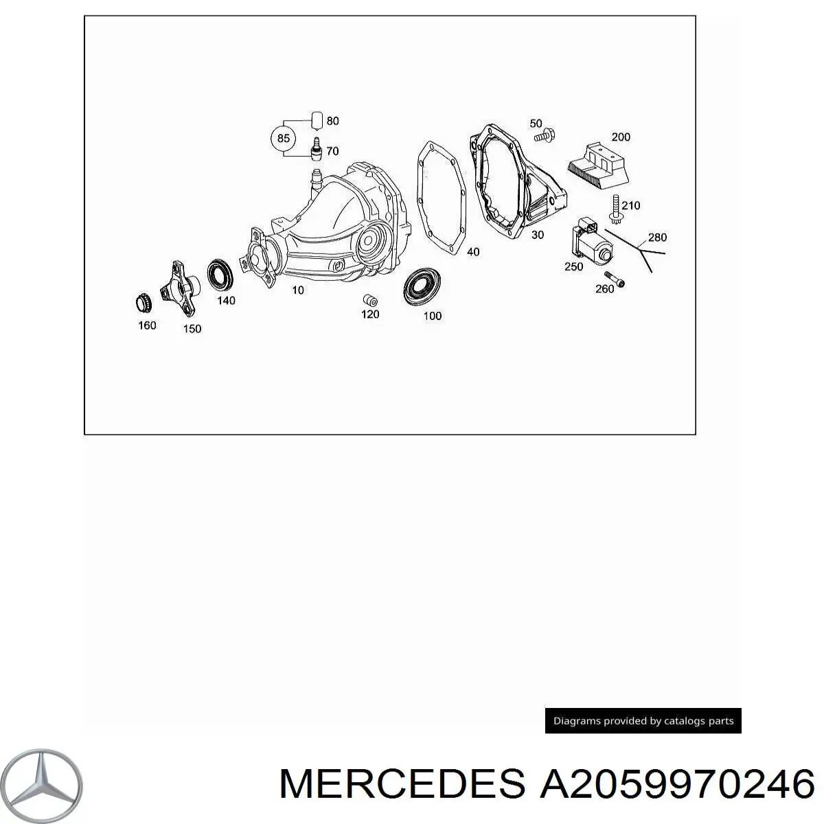  Mercedes A2059970246 preço, a partir de 18,22 USD