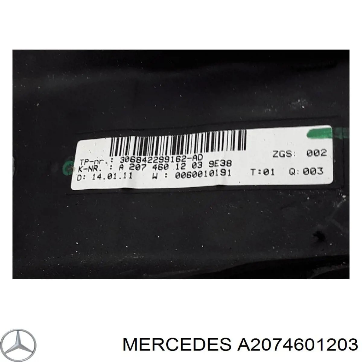 Volante A2074601203 Mercedes