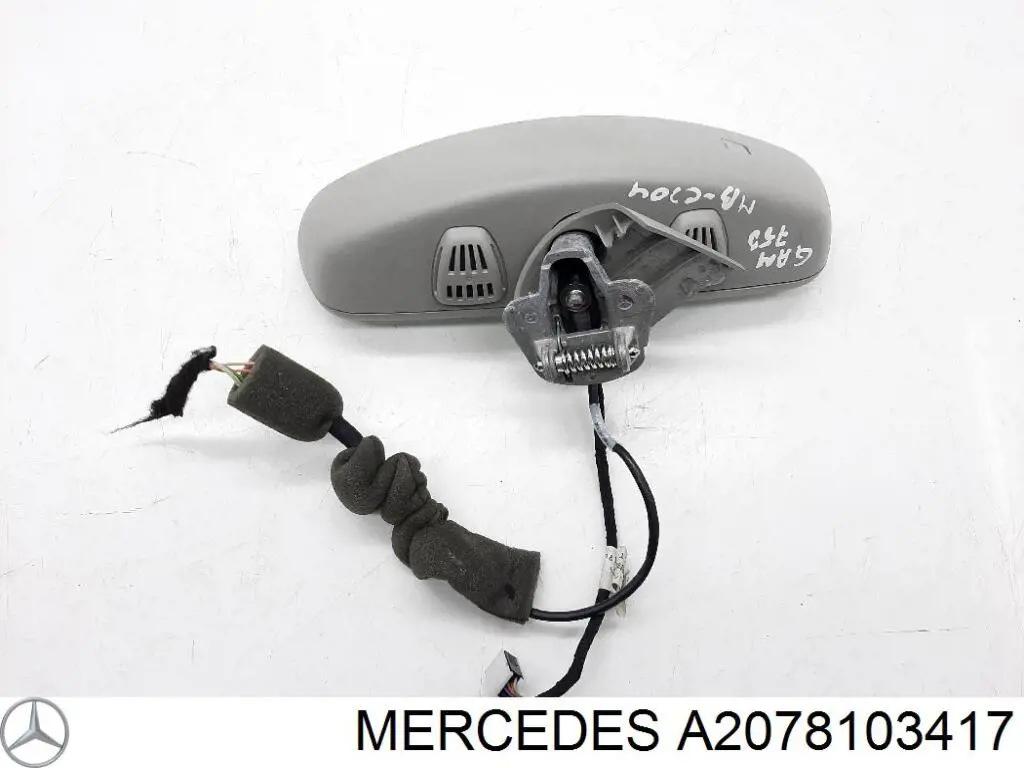 Espelho de salão interno A2078103417 Mercedes
