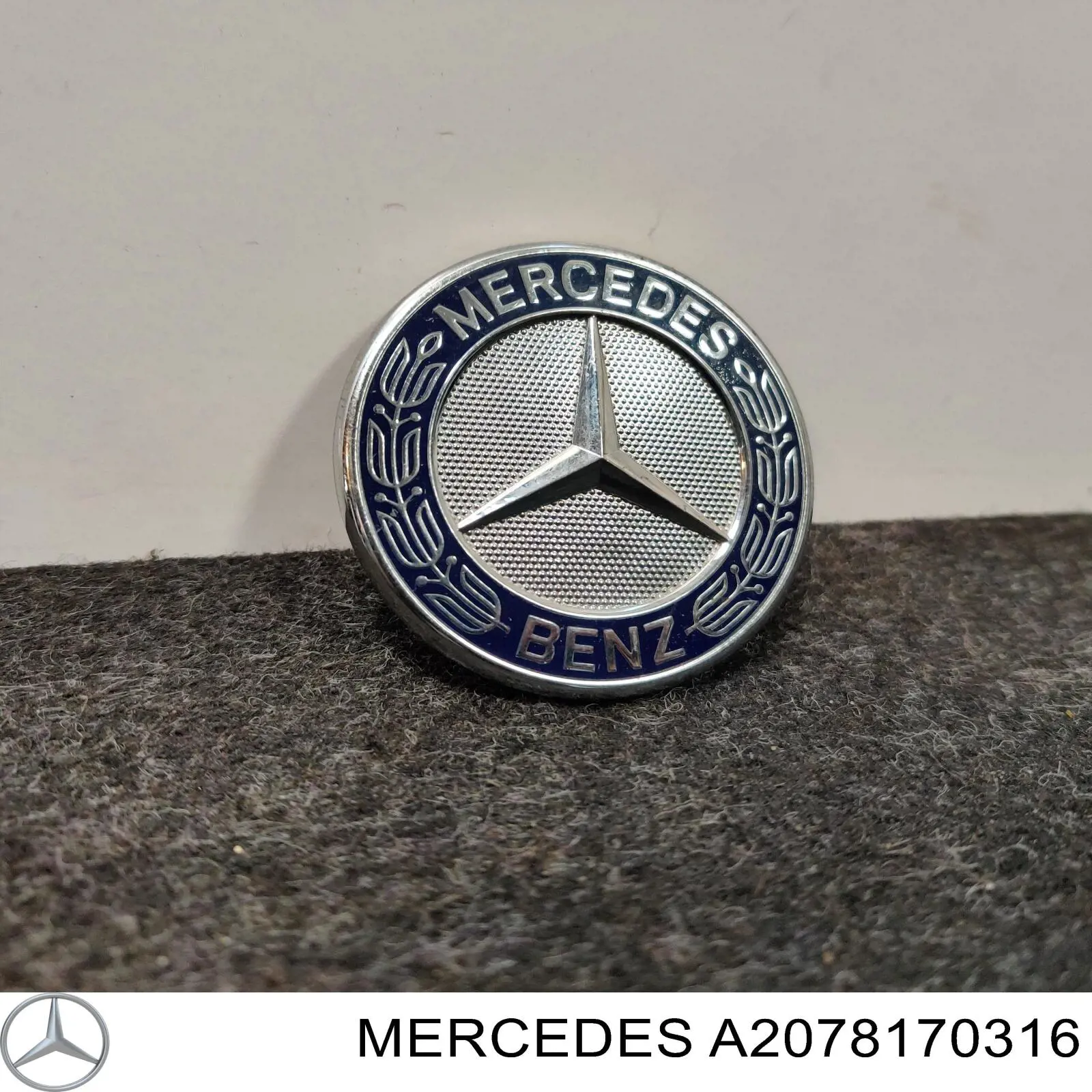 Compre A2078170316 Mercedes Emblema da capota