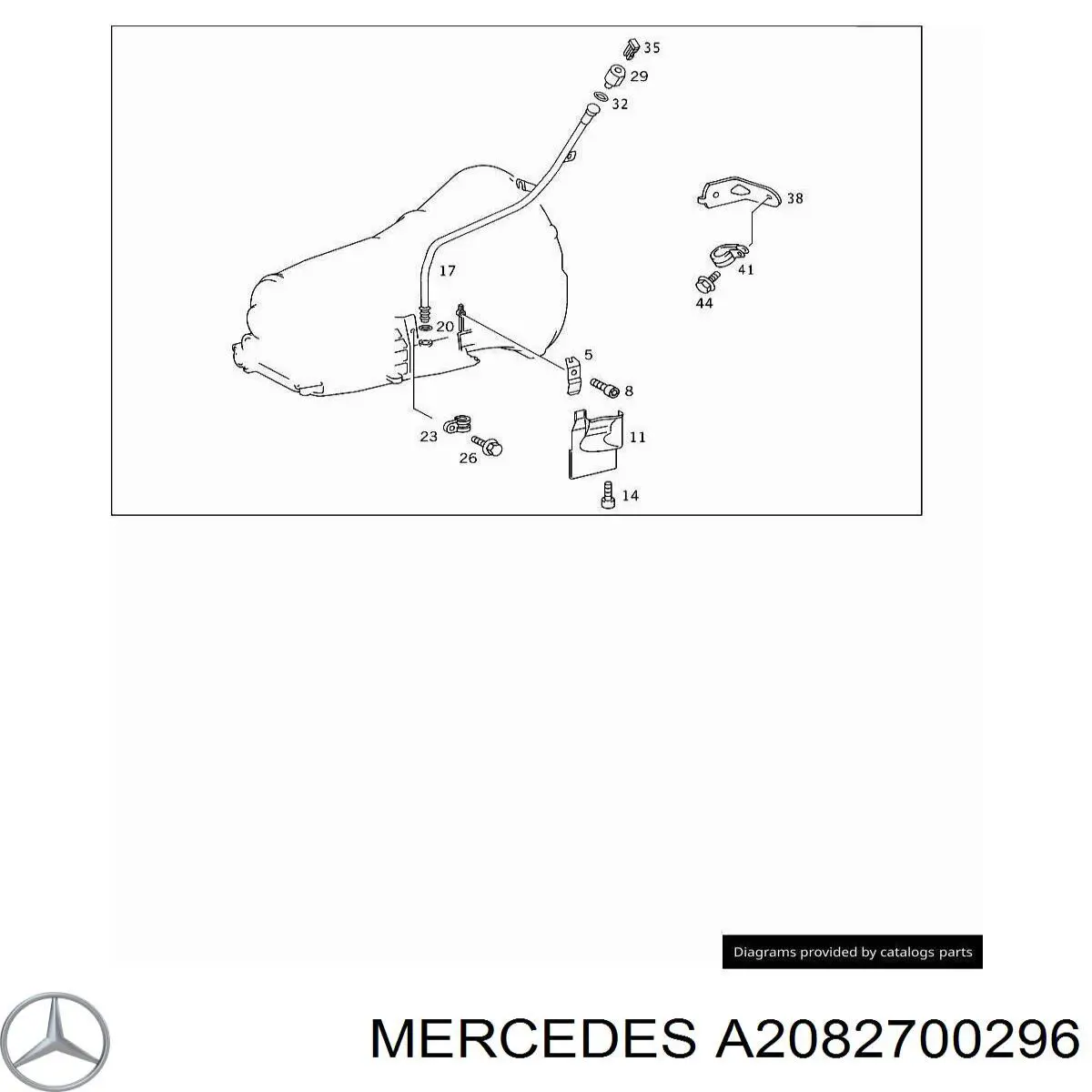 A2082700296 Mercedes 