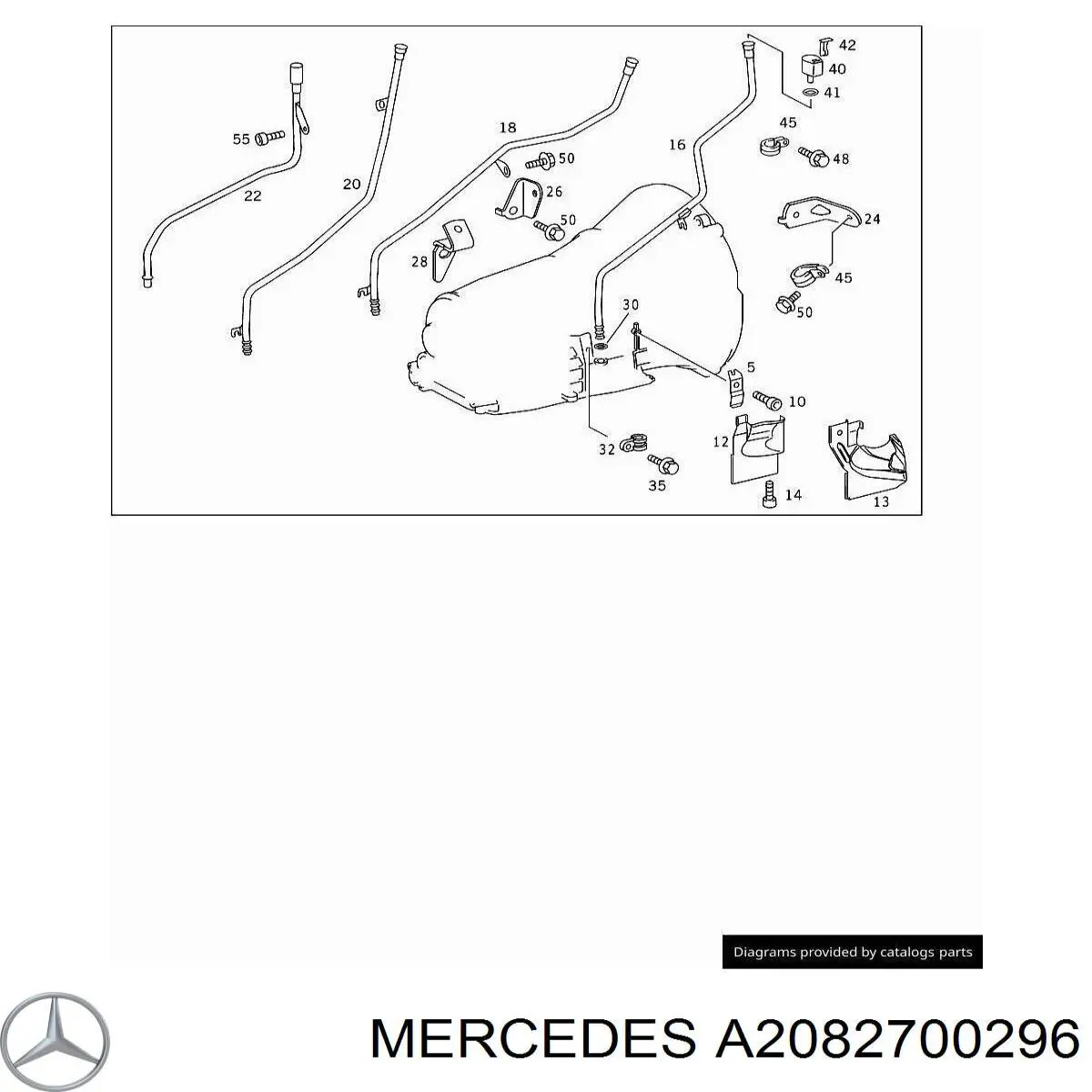  Mercedes A2082700296 preço, a partir de 142,97 USD