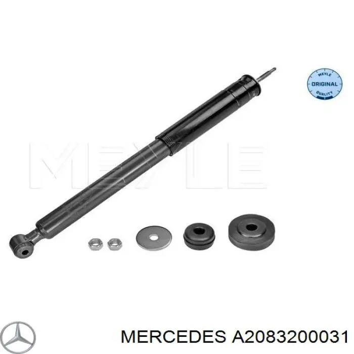 A2083200031 Mercedes Amortecedor traseiro