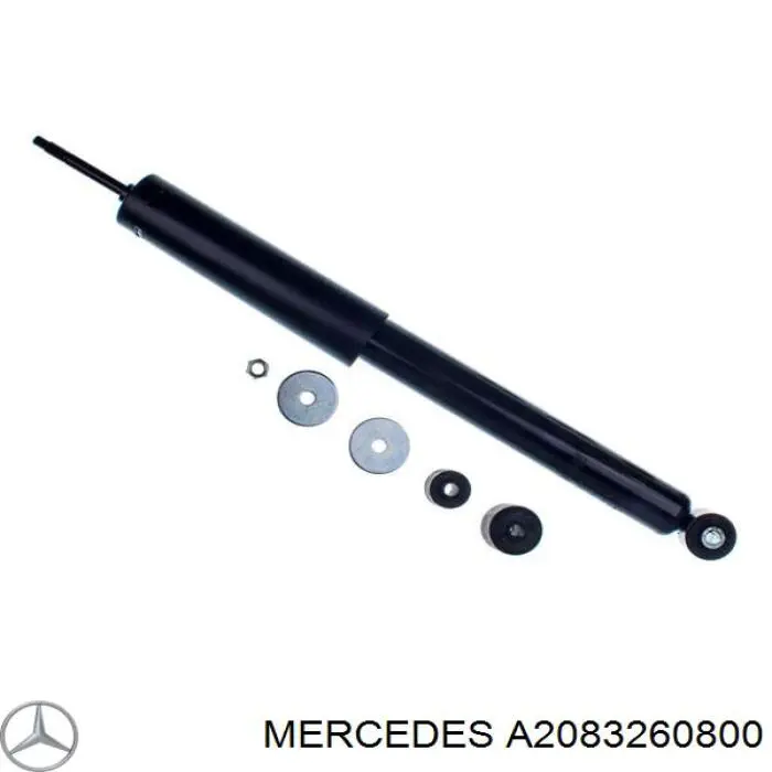 A2083260800 Mercedes Amortecedor traseiro