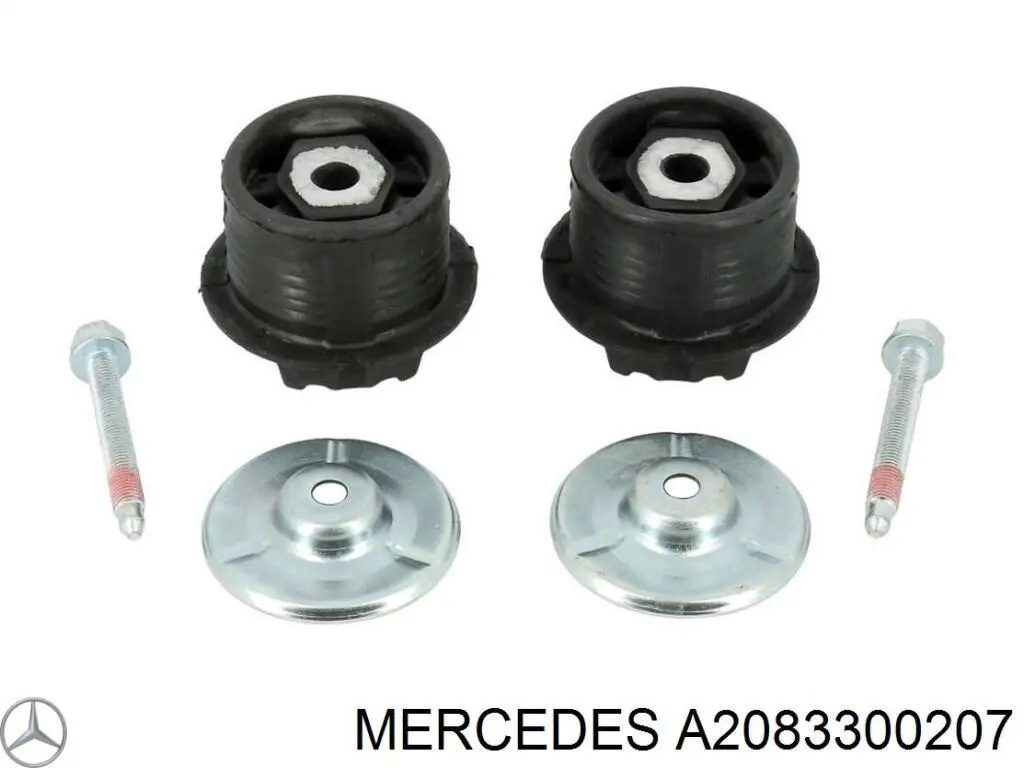 Compre A2083300207 Mercedes Braço oscilante inferior direito de suspensão dianteira