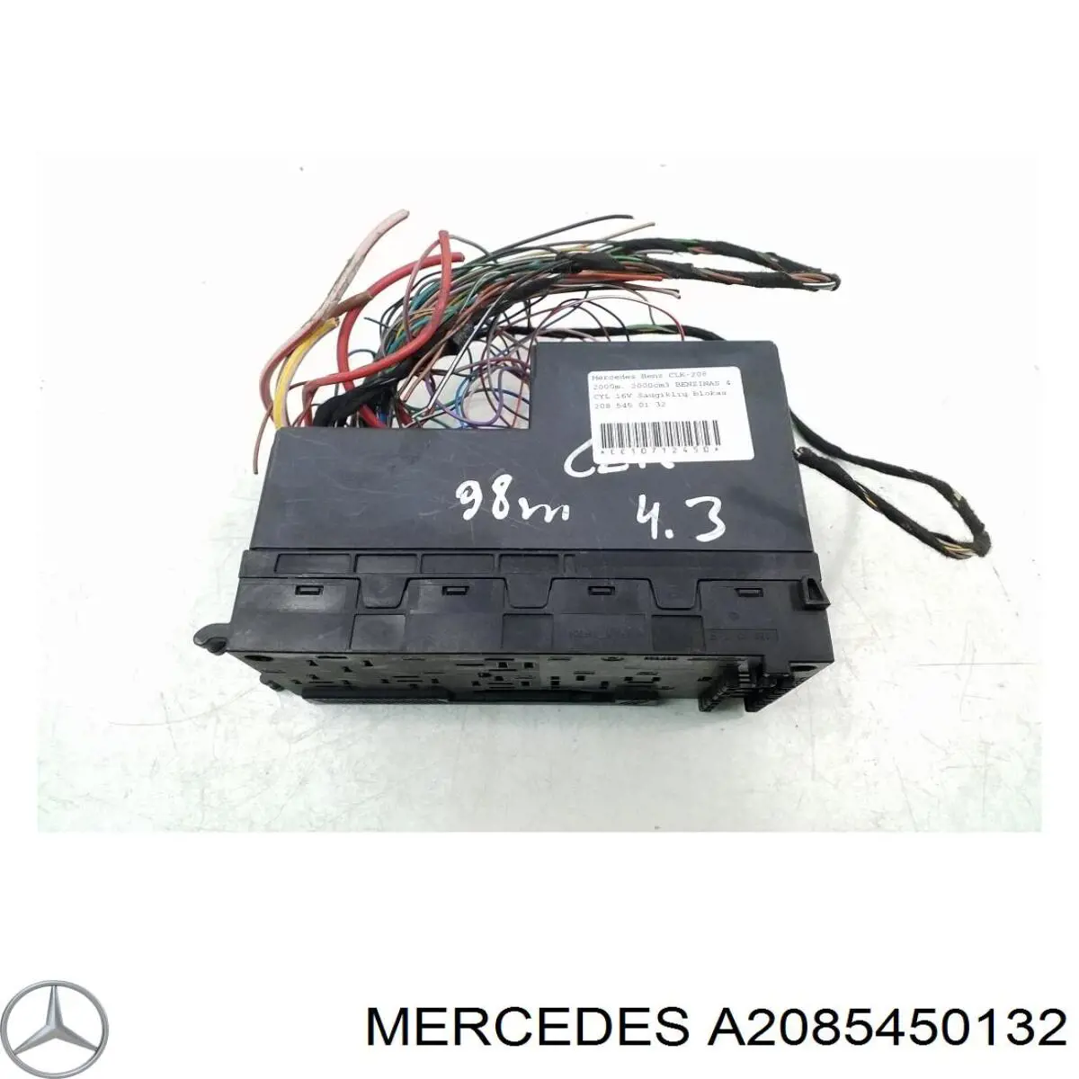 Unidade de controlo de sinais SAM Mercedes A2085450132 preço, a partir de 140,94 USD