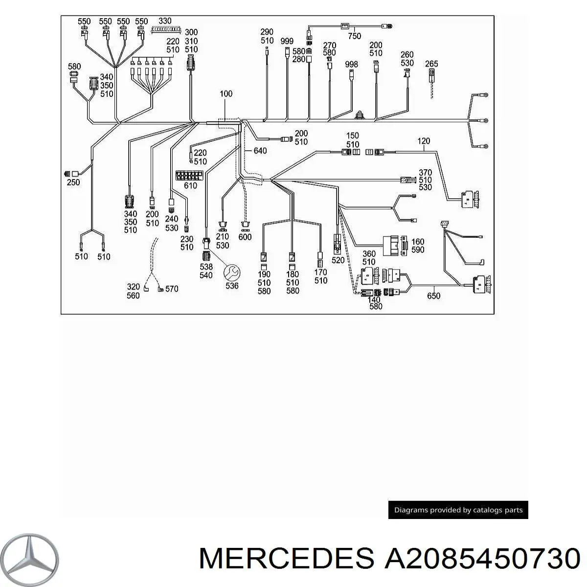  Mercedes A2085450730 preço, a partir de 11,63 USD