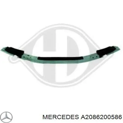 Reforçador do pára-choque dianteiro para Mercedes CLK  C208