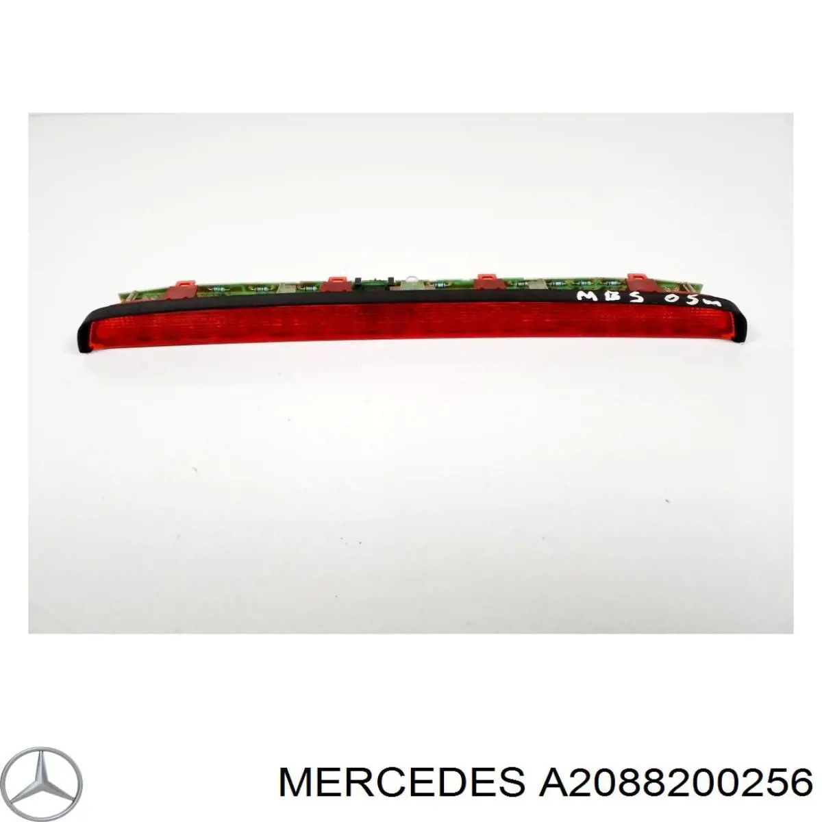 A2088200256 Mercedes Sinal de parada traseiro adicional
