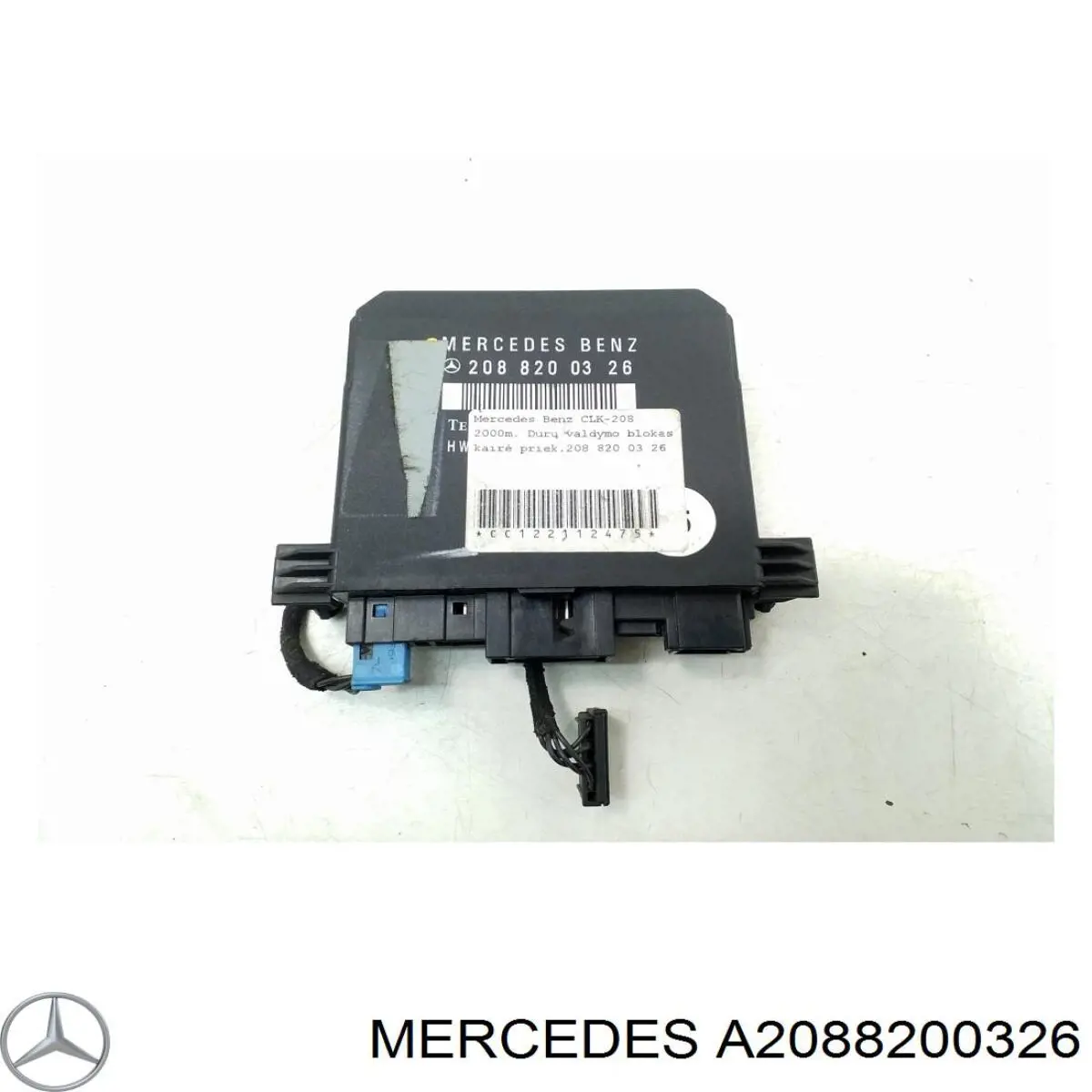 A2088200326 Mercedes Unidade de conforto