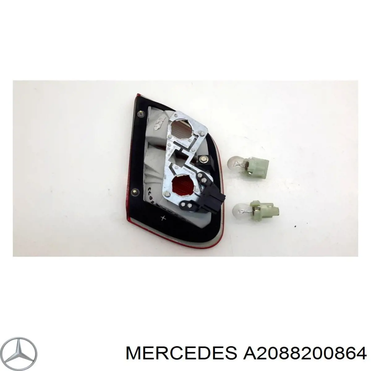 A2088200864 Mercedes Lanterna traseira direita interna