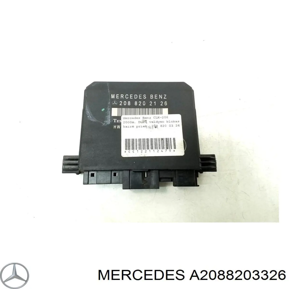 A2088203326 Mercedes Unidade de conforto