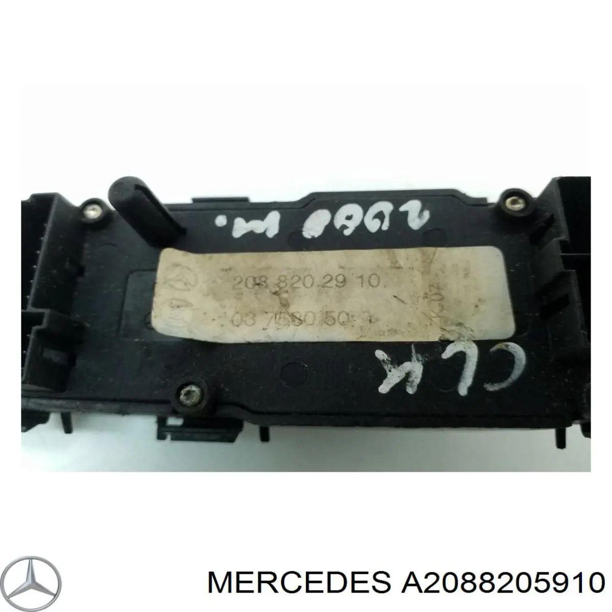 Unidade de botões de controlo de elevador de vidro de consola central Mercedes A2088205910 preço, a partir de 77,35 USD