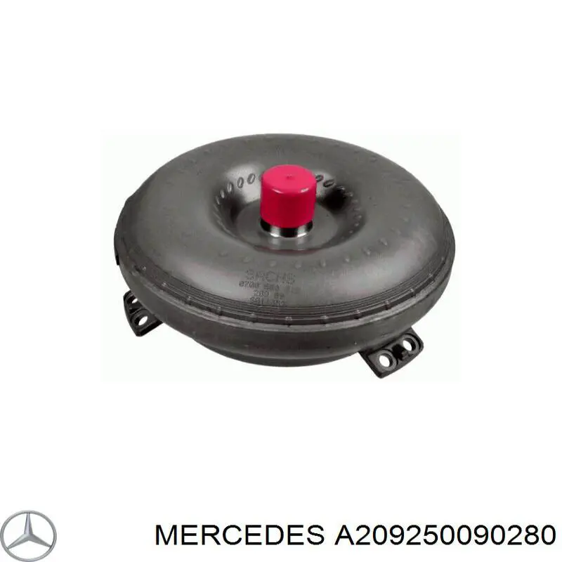 2092500902 Mercedes Conversor de binário da Caixa Automática de Mudança