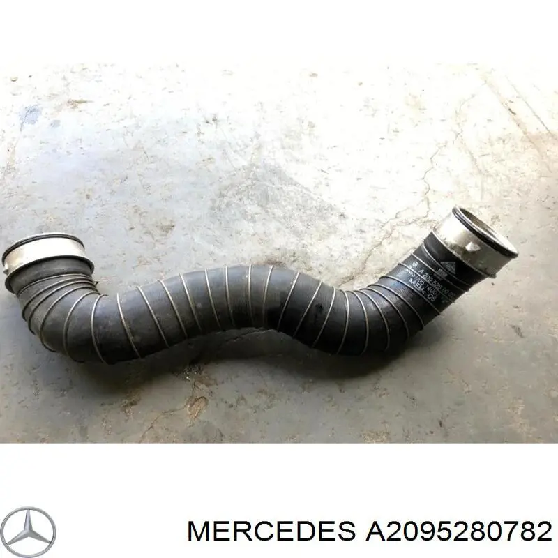 A2095280182 Mercedes Mangueira (cano derivado) de intercooler