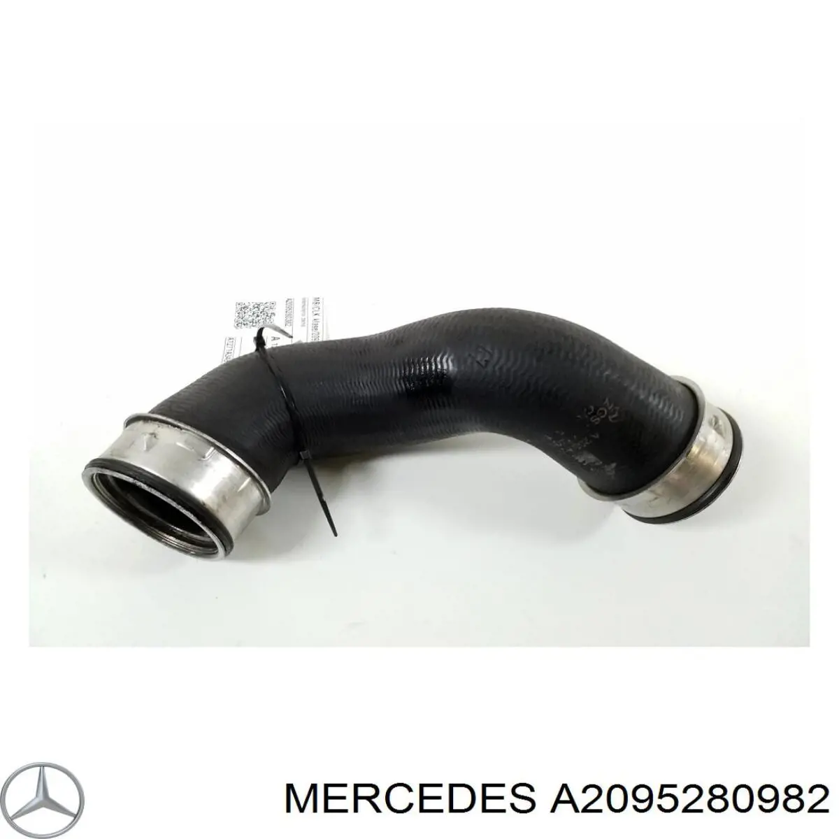 A2095280982 Mercedes Mangueira (cano derivado) de intercooler