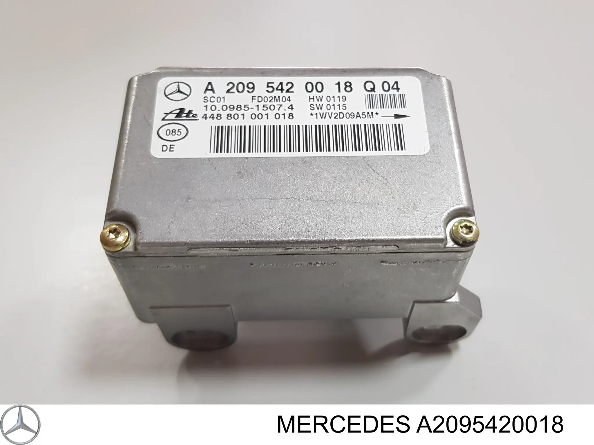 A2095420018 Mercedes Sensor do ângulo de viragem do volante de direção