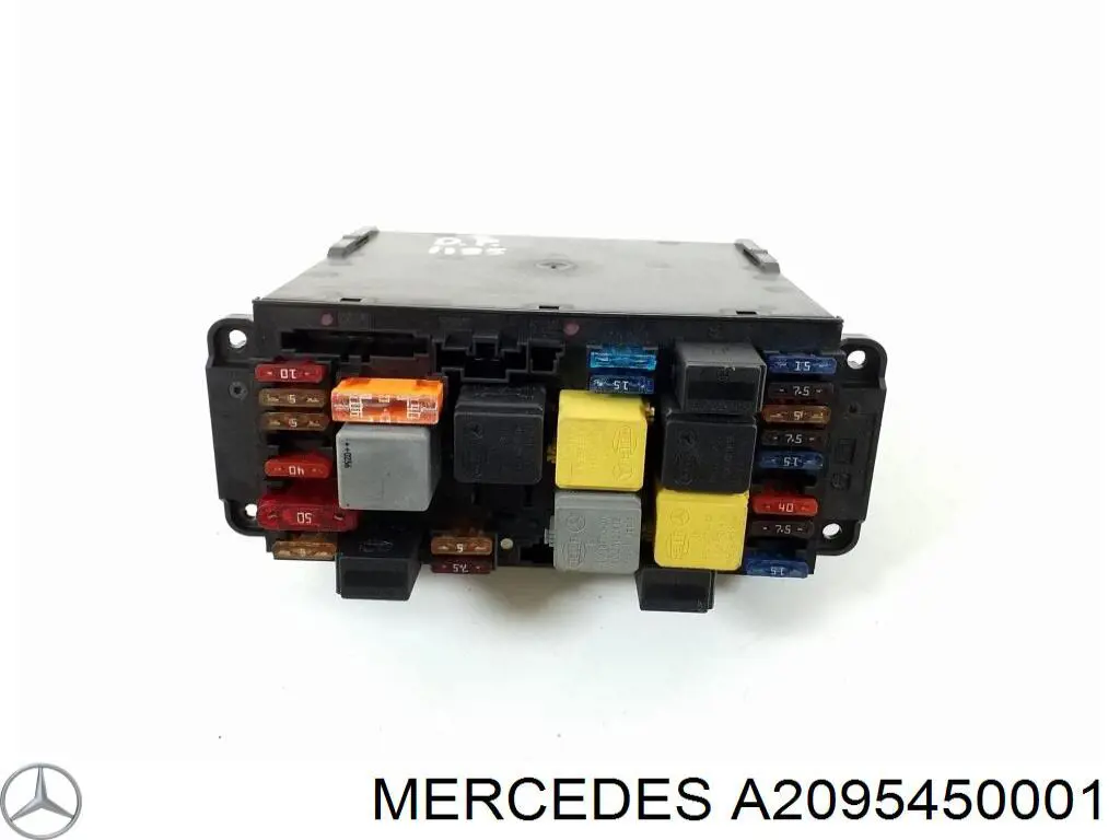 Unidade de dispositivos de segurança A2095450001 Mercedes