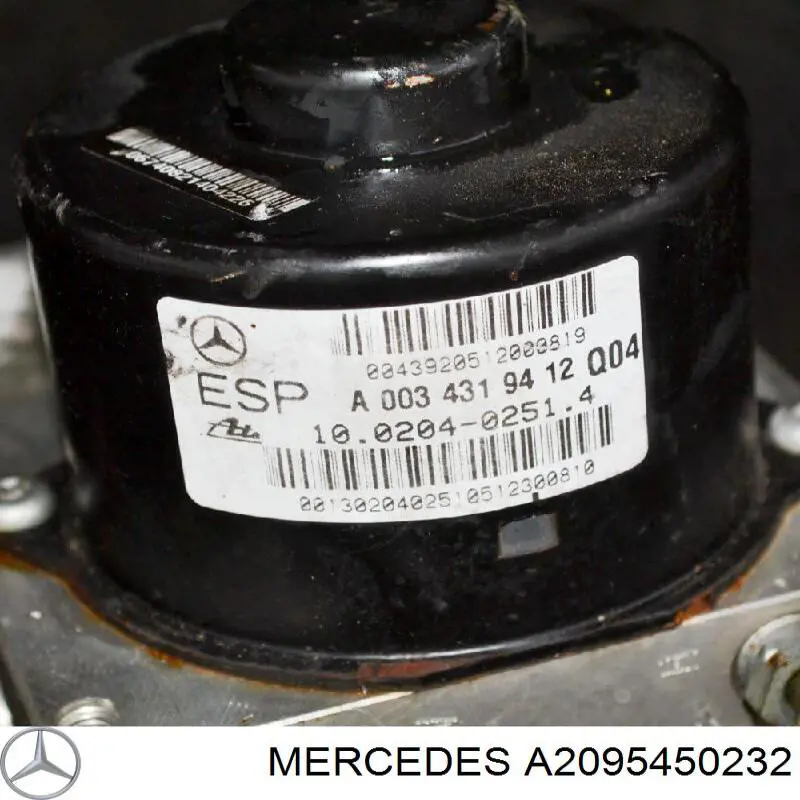 A2095450232 Mercedes Unidade hidráulico de controlo ABS