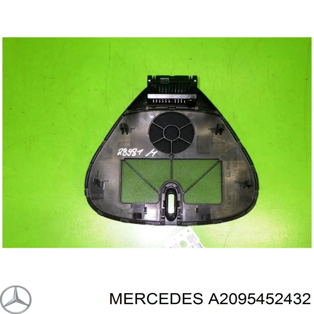 A2095452432 Mercedes Módulo de direção (Centralina eletrônica) de sensor de estacionamento