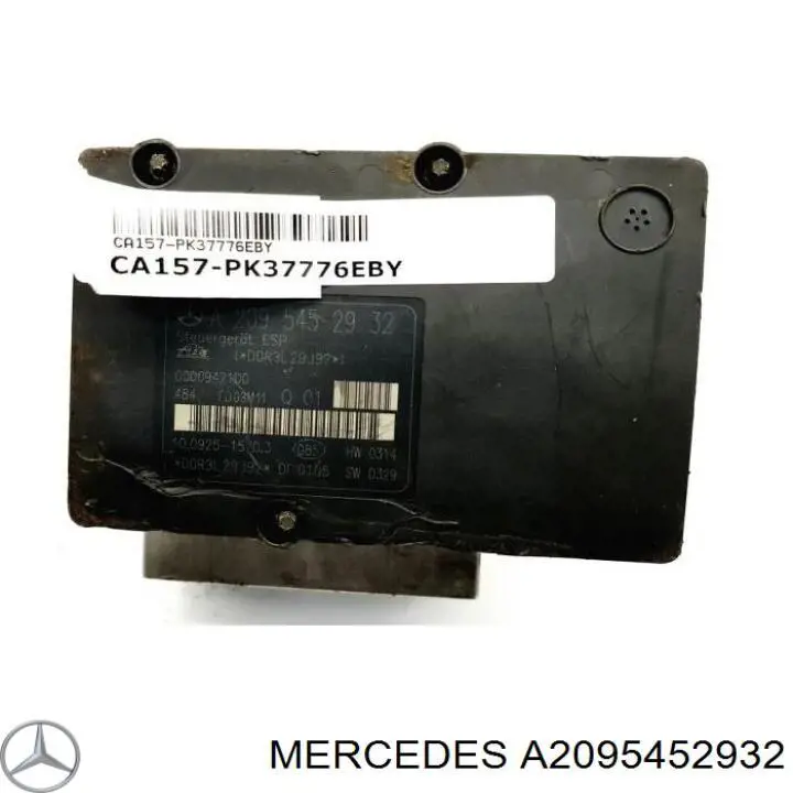 Unidade hidráulico de controlo ABS Mercedes A2095452932 preço, a partir de 86,83 USD