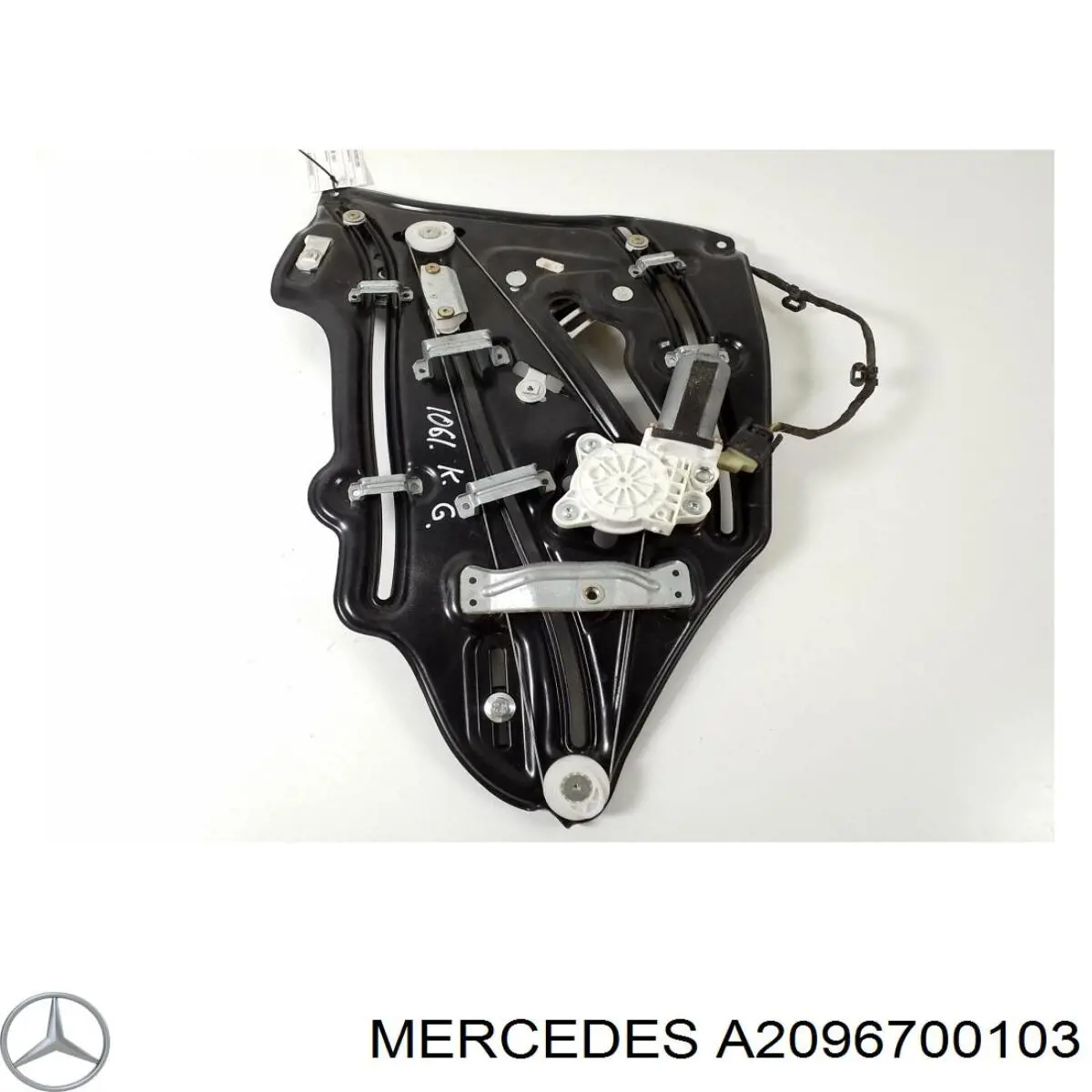 Mecanismo de acionamento de vidro da porta traseira esquerda Mercedes A2096700103 preço, a partir de 140,92 USD