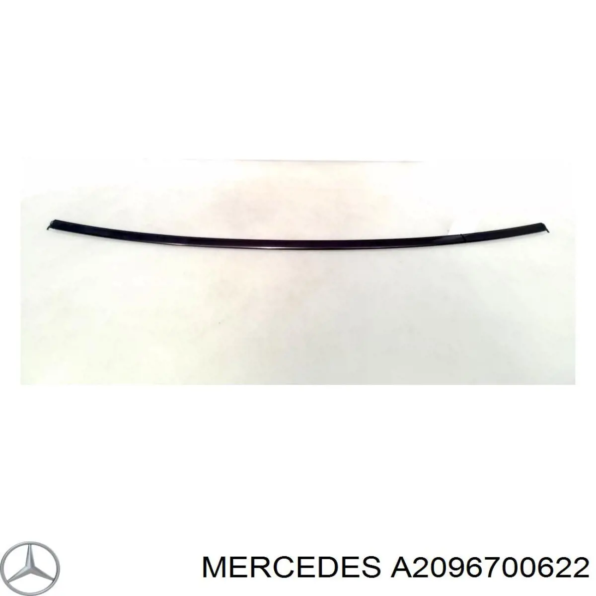 Moldura superior de pára-brisas Mercedes A2096700622 preço, a partir de 53,98 USD