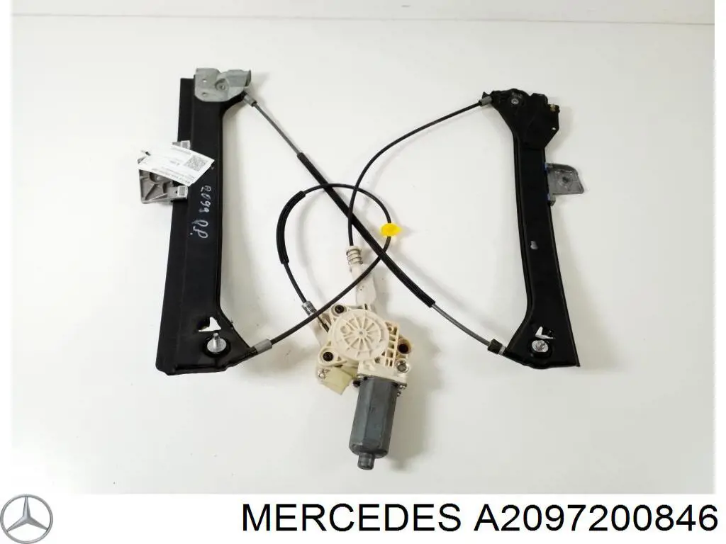 Mecanismo de acionamento de vidro da porta dianteira direita Mercedes A2097200446 preço, a partir de 58,44 USD