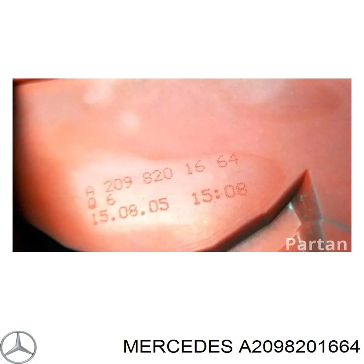 Lanterna traseira direita Mercedes A2098201664 preço, a partir de 215,62 USD