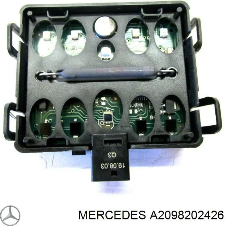 A2098202426 Mercedes Sensor de chuva