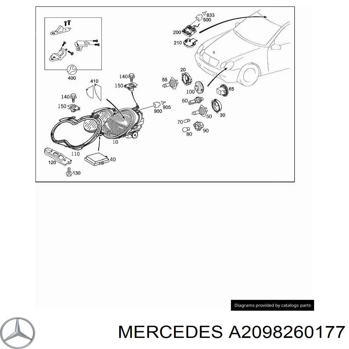 A2098260177 Mercedes 