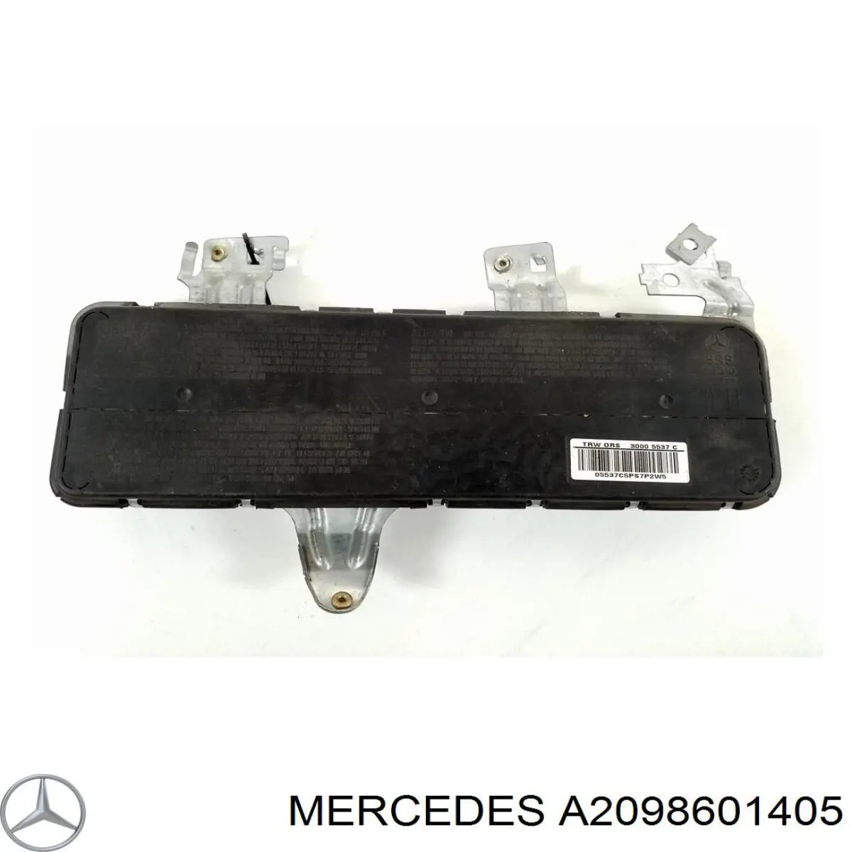 A2098601405 Mercedes Cinto de segurança (AIRBAG) da porta dianteira direita