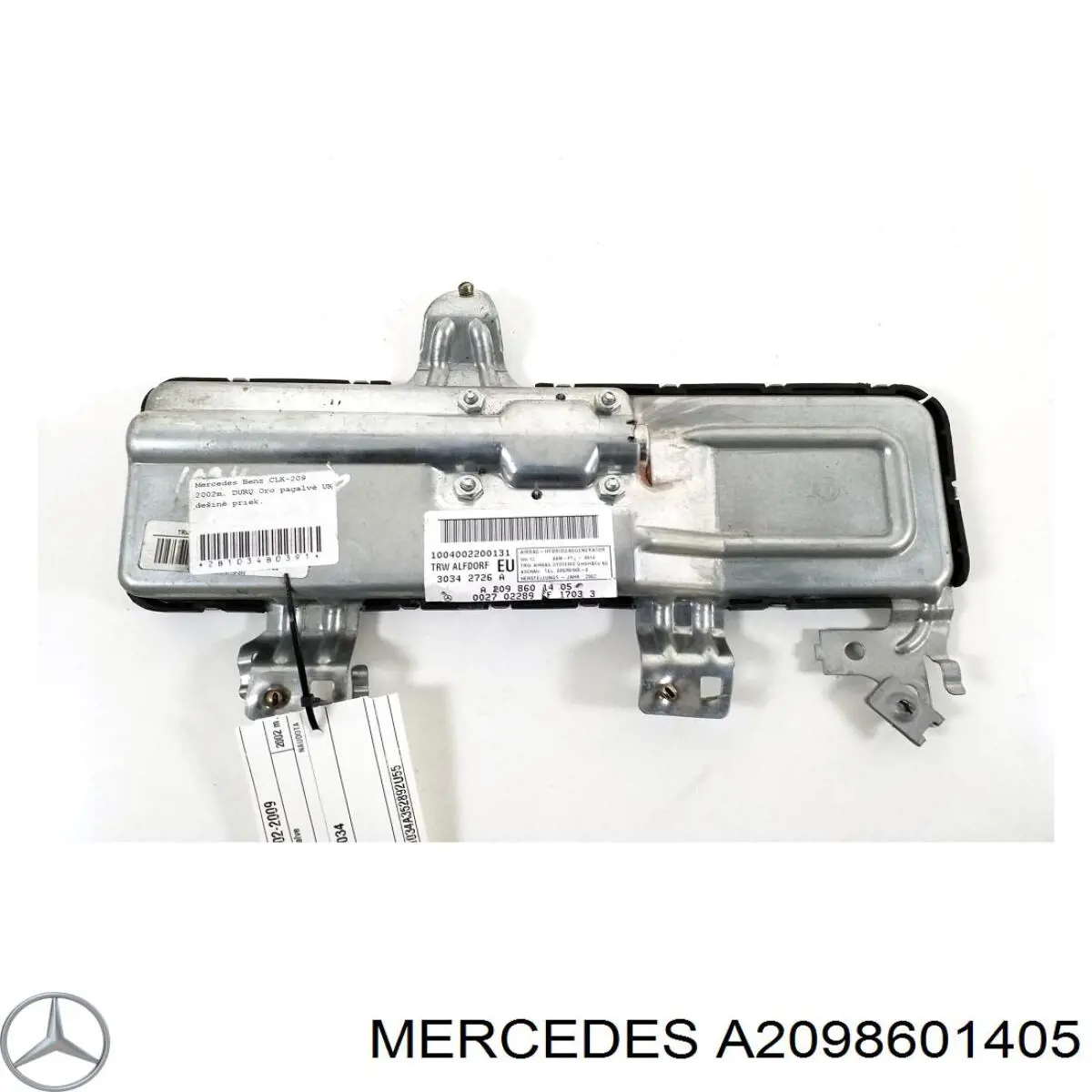 Cinto de segurança (AIRBAG) da porta dianteira direita Mercedes A2098601405 preço, a partir de 49,85 USD