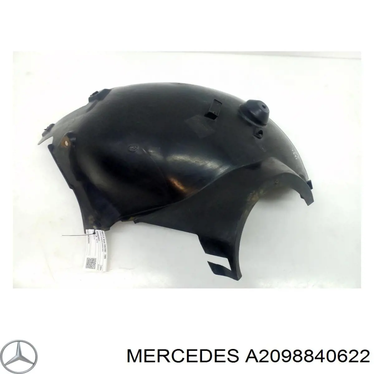 A2098840622 Mercedes Guarda-barras direito do pára-lama dianteiro