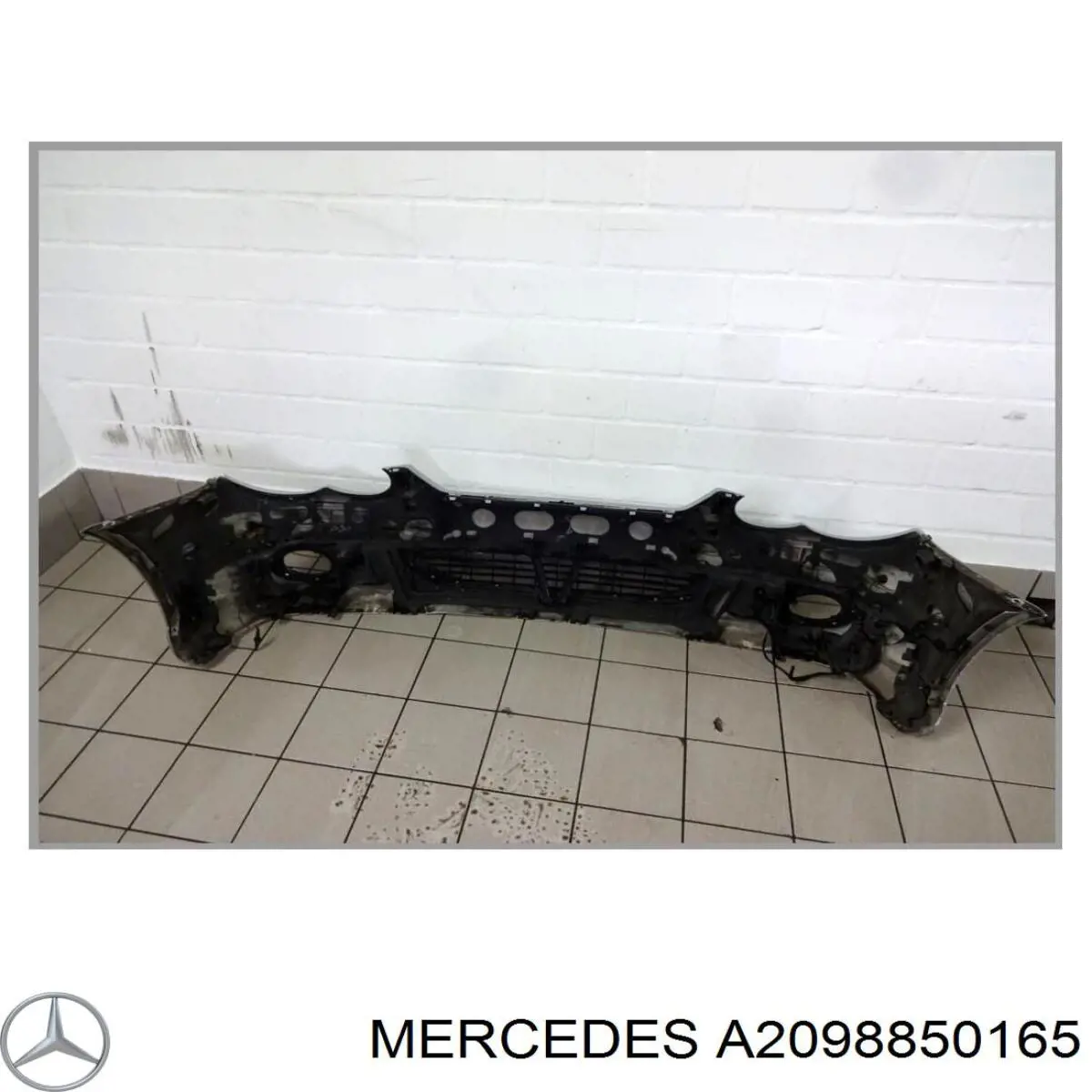 Reforçador do pára-choque traseiro para Mercedes CLK  C209