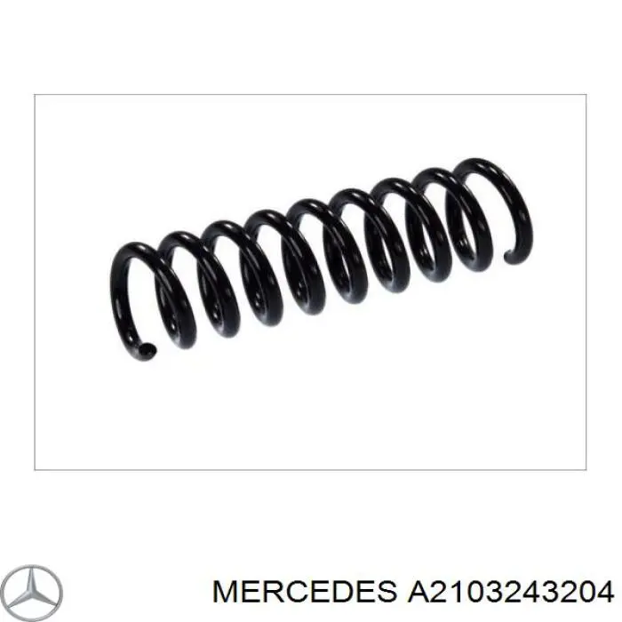 A2103243204 Mercedes Mola traseira