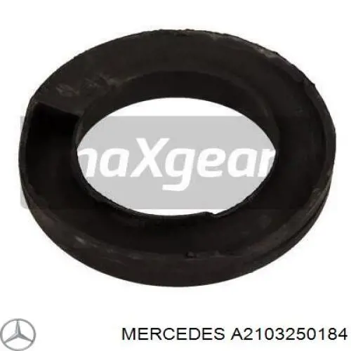 A2103250184 Mercedes Espaçador (anel de borracha) da mola traseira superior