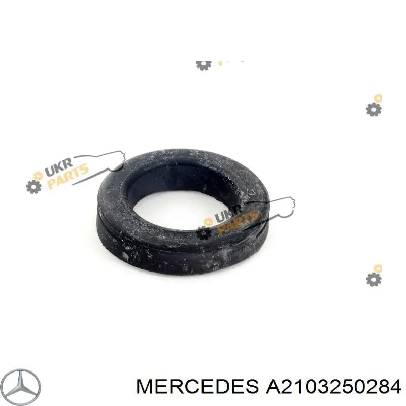 Compre A2103250284 Mercedes Espaçador (anel de borracha) da mola traseira superior