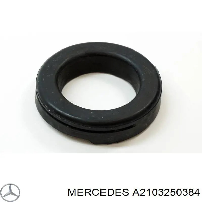 A2103250384 Mercedes Espaçador (anel de borracha) da mola traseira superior