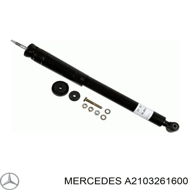 Amortecedor traseiro Mercedes A2103261600 preço, a partir de 70,64 USD