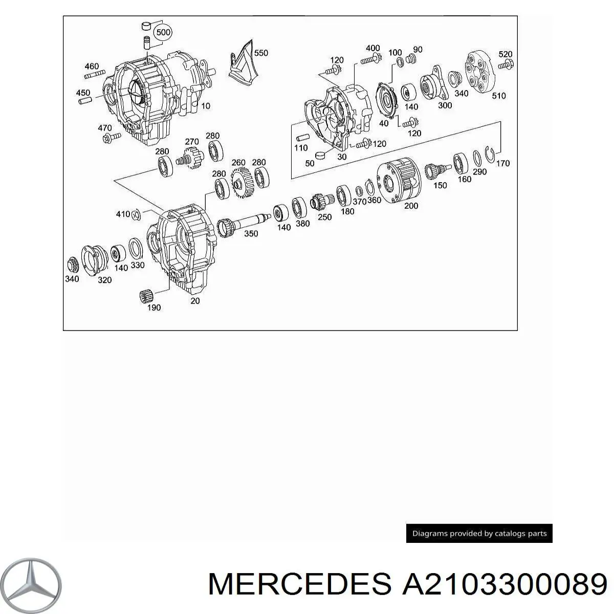  Mercedes A2103300089 preço, a partir de  
